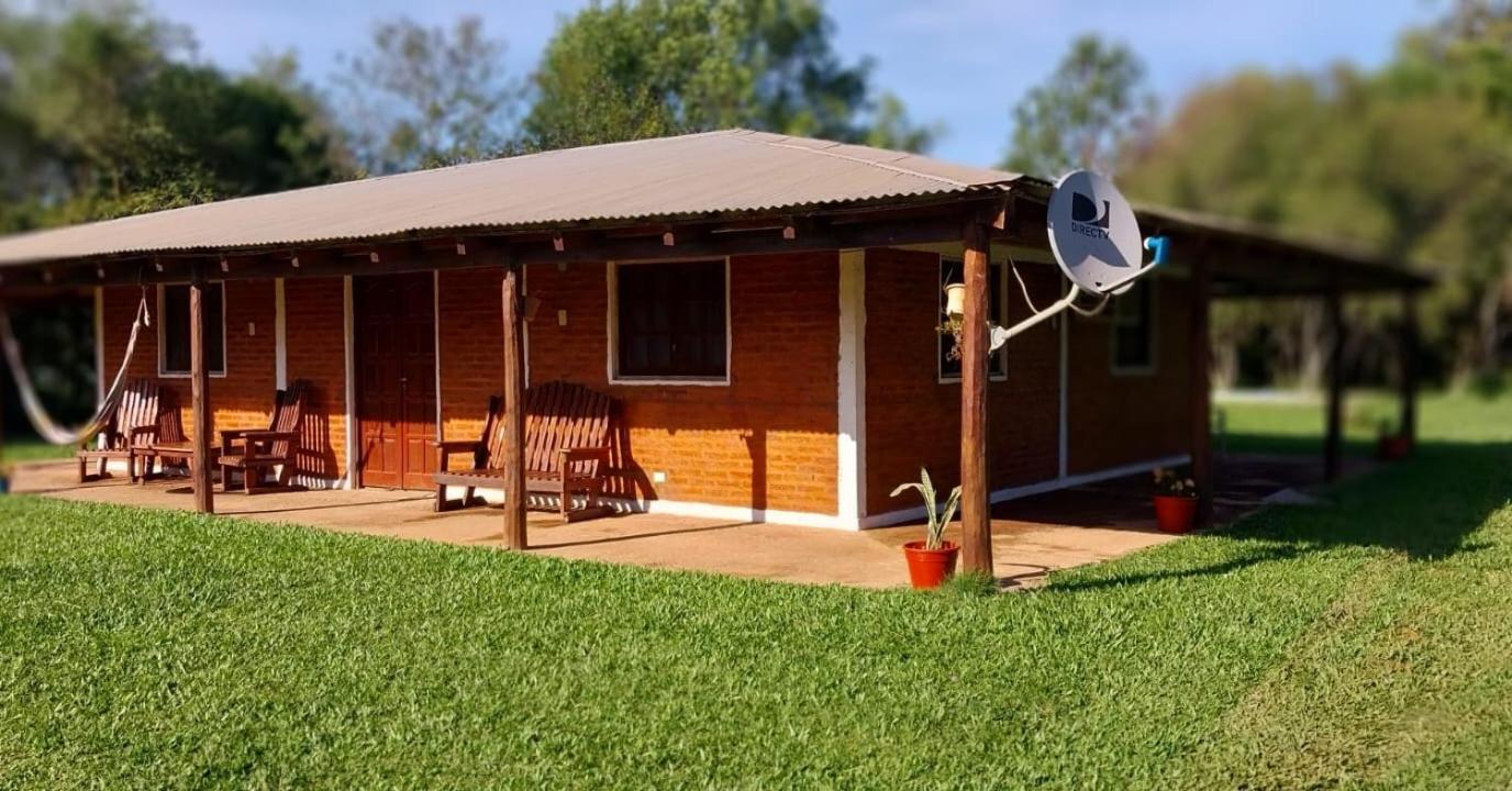 Cabana Ibera Colonia Carlos Pellegrini  Exterior foto